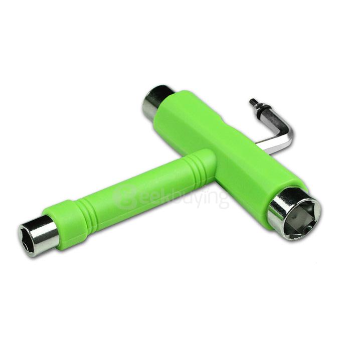 Skate T TOOL Skateboard Scooter Mini T Wrench Longboard Tools Kick Scooter Spanner