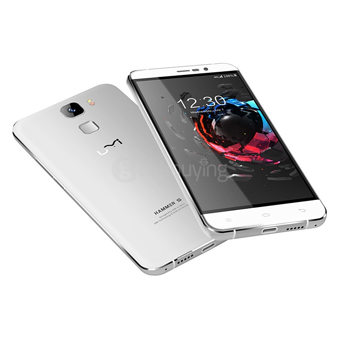 UMI HAMMER S 5.5inch HD 4G FDD-LTE Android 5.1 2GB 16GB Smartphone 64bit MTK6735M Quad Core TOUCH ID Smart Wake - White