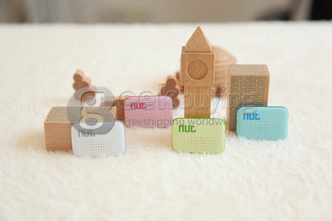 New Nut2 Update Mini Nut3 Smart Finder Bluetooth WiFi Tracker GPS Locator Wallet Phone Key Anti-lost Alarm - Pink