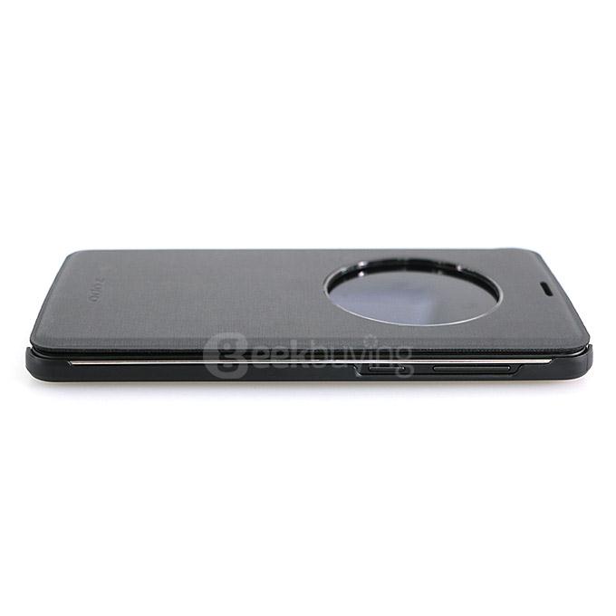 Original Protective PU Leather Hard Flip Cover Shell for ZOPO Speed 7 - Black