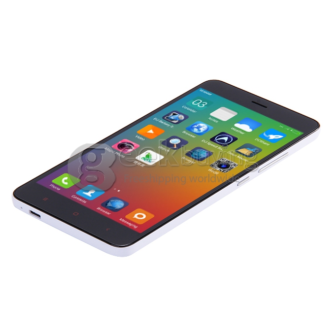 Xiaomi Redmi Note 2 Prime 4G 5.5 Inch FHD 2GB 32GB Smartphone 64bit Helio X10 Octa Core 3060mAh 13.0MP - White