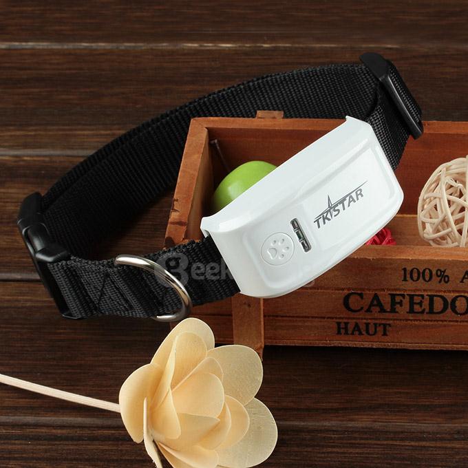 TK-STAR Smart Pet Tracker iPhone Android APP Tracking Real Time GSM GPS w/ Electronic Fence