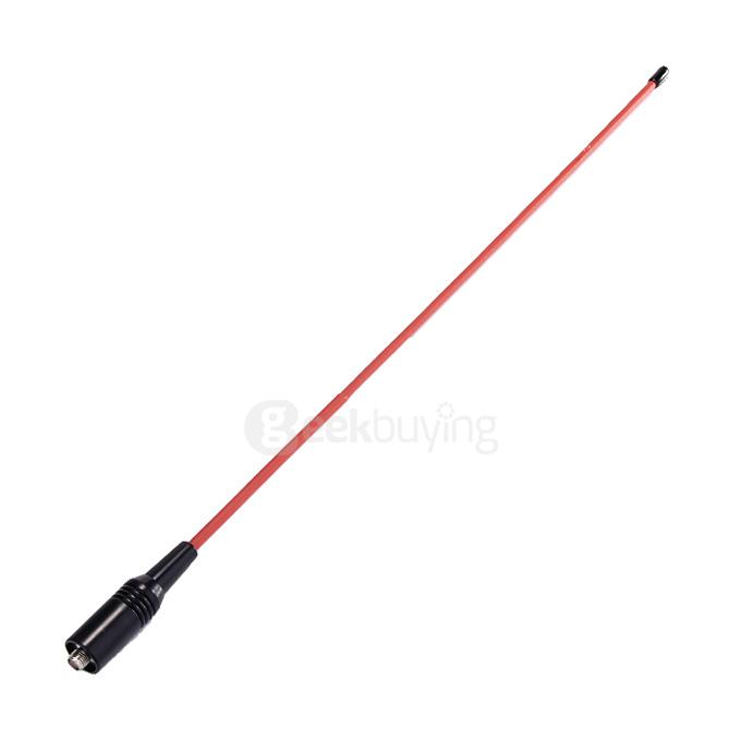 NAGOYA NA-771 Handheld Dual Wide Band Radio Antenna VHF/UHF144/430MHz SMA-F Walkie Talkie Antenna - Red