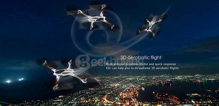 XK STUNT X350 Air Dancer Quadcopter Brushless 4CH 6-Axis 3D 6G Mode RC Drone Aircraft