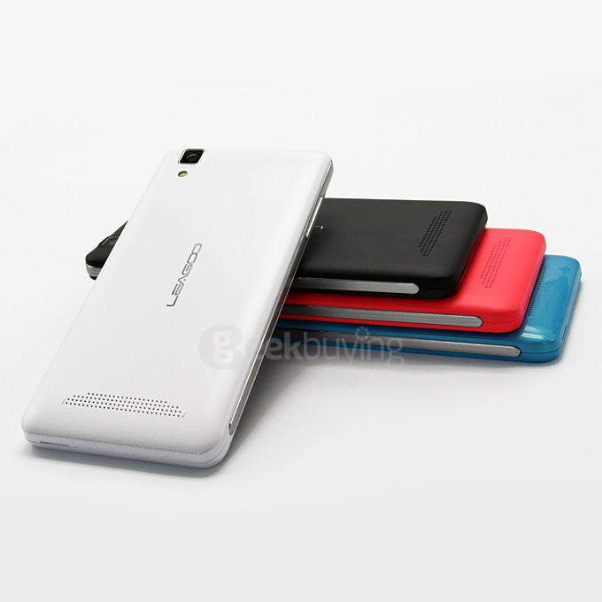 Leagoo Lead 6 Android 4.4 MTK6572 Dual Core 1.0GHz 4.5inch Smartphone 512MB 4GB 5.0MP 3G GPS Smart Wake - Black