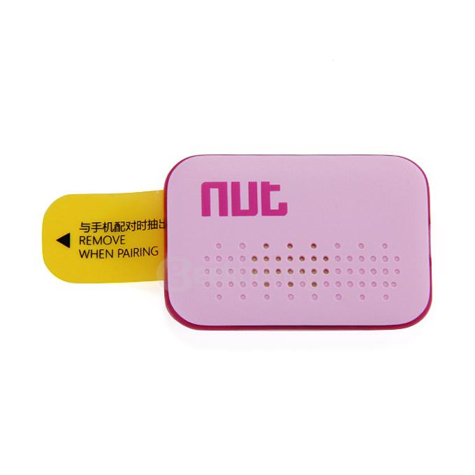 New Nut2 Update Mini Nut3 Smart Finder Bluetooth WiFi Tracker GPS Locator Wallet Phone Key Anti-lost Alarm - Pink