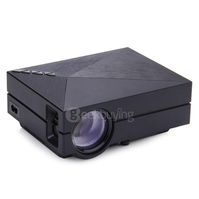 GM60 LED FHD Projector 1000LM 1080P Multimedia Player USB SD VGA HDMI AV for Home Office Outdoor