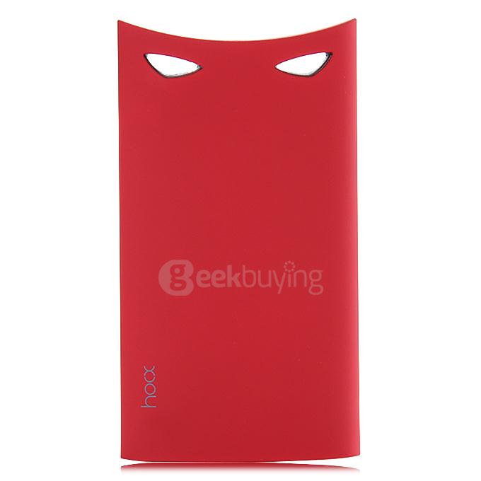 Hoox C12 Cool Baby Series 8000mAh Power Bank Quick Charge Dual USB for iPhone 6 Samsung S6 HTC One M9 MP3 MP4 - Red
