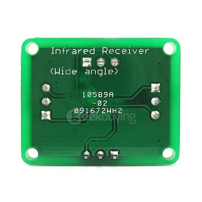 Wide Angle 38KHz Infrared Receiver Sensor Module for Arduino