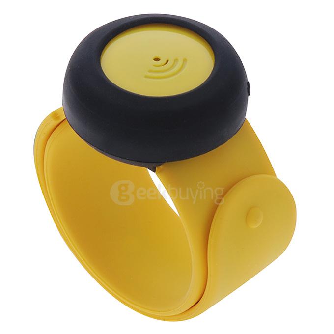 HAVIR HV-102 Waterproof Toddler Kids Bluetooth 4.0 Anti-lost Safety Alarm Wristband for iOS and Android OS - Yellow