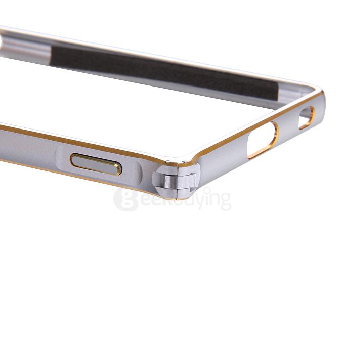 Lovemei Lightweight Aluminum Metal Bumper Case Protective Frame for Sony Xperia Z4 - Silver