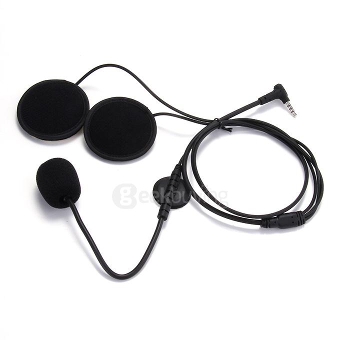 C3 Bluetooth 3.0 Intercom Climder IP65 Waterproof FM BT Motorcycle Helmet Bluetooth Headeset & Intercom - Black