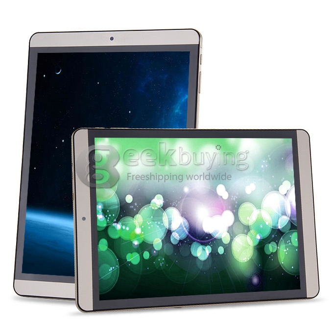 Onda V989 Air Android 4.4 Allwinner A83T Octa Core 2.0GHz 9.7 Inch Tablet PC 2GB/16GB Air Retina 2048*1536 HDMI Miracast WiFi - Black + Golden