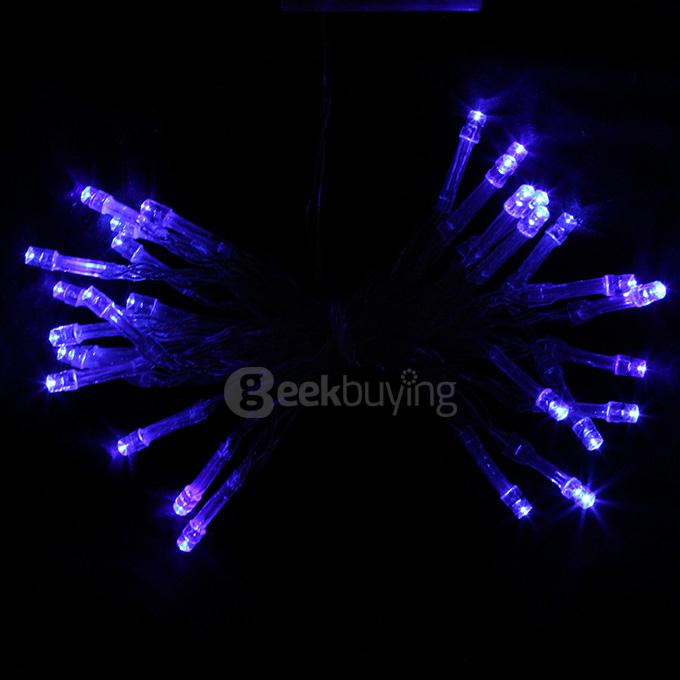20 LED String Lights LED Strips Battery Operated Lamp For Bedroom Decoration Wedding Christmas Party - Blue
