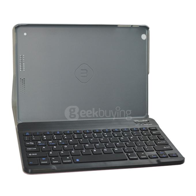 Removable Bluetooth Keyboard Leather Case for 9.7