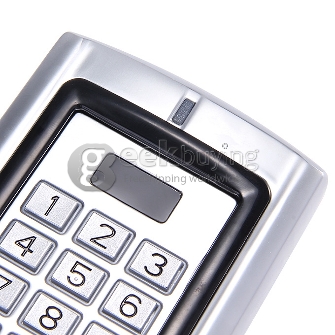 CD-7612A Metal Proximity RFID Door Access Control Controller Waterproof Password Keypad