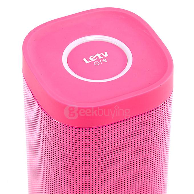 LETV Original Portable Bluetooth Wireless Stereo Speaker Outdoor Sport Mp3 Player Super Bass For Smartphone - Pink