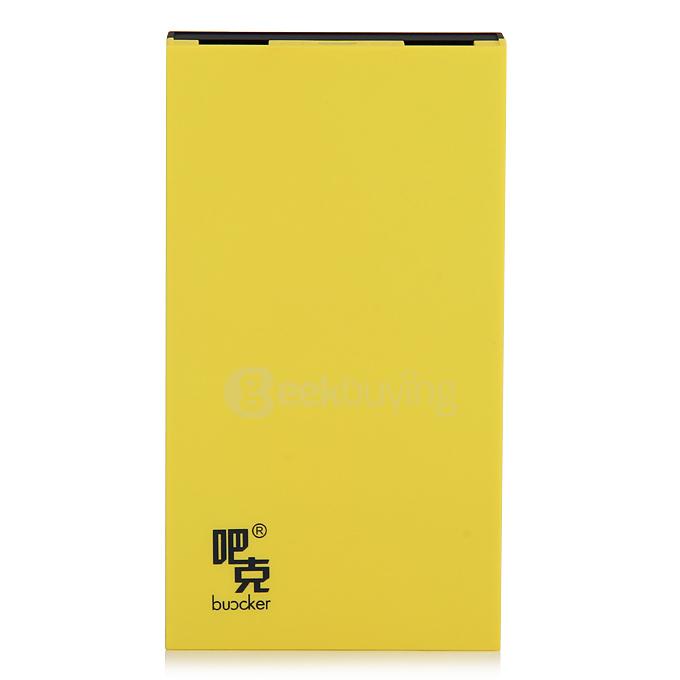 Buocker T40 13000mAh Portable Mobile Power Bank DC5V 1A / 2.1A For Smartphone PSP PDA iPod MP3/4/5 Camera - Black&Yellow