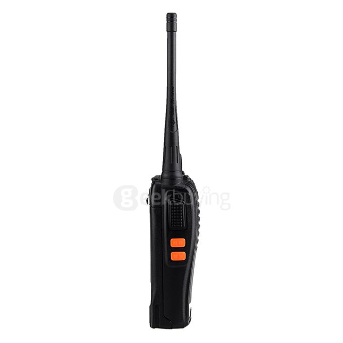 BAOFENG BF-777S 400~470MHz 2 Way Radio Walkie Talkie US Plug 5W 16CH UHF Interphone Transceiver Handheld Intercom - Black