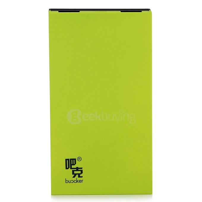 Buocker T40 13000mAh Portable Mobile Power Bank DC5V 1A / 2.1A For Smartphone PSP PDA iPod MP3/4/5 Camera - Black&Green