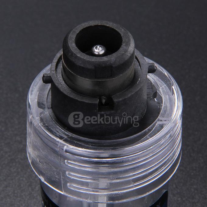 5000K 35W D2S Car HID Brilliant Blue Xenon Headlight Light Lamp Bulbs - Black + White ( One Pair )