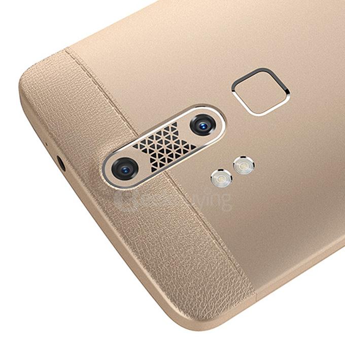 ZTE Axon 2.5D 5.5inch Android 5.0 3GB 32GB Smartphone Snapdragon 810 13MP + 2MP Dual Rear Cameras Gorilla Glass 3 NFC Touch ID - Golden