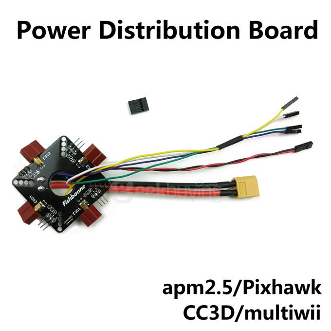 Power Distribution Board PDB For APM2.5 Pixhawk CC3D Multiwii