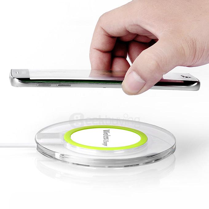 Itian A9 Qi Standard Wireless Charger Transmitter for Mobile Phones - Green