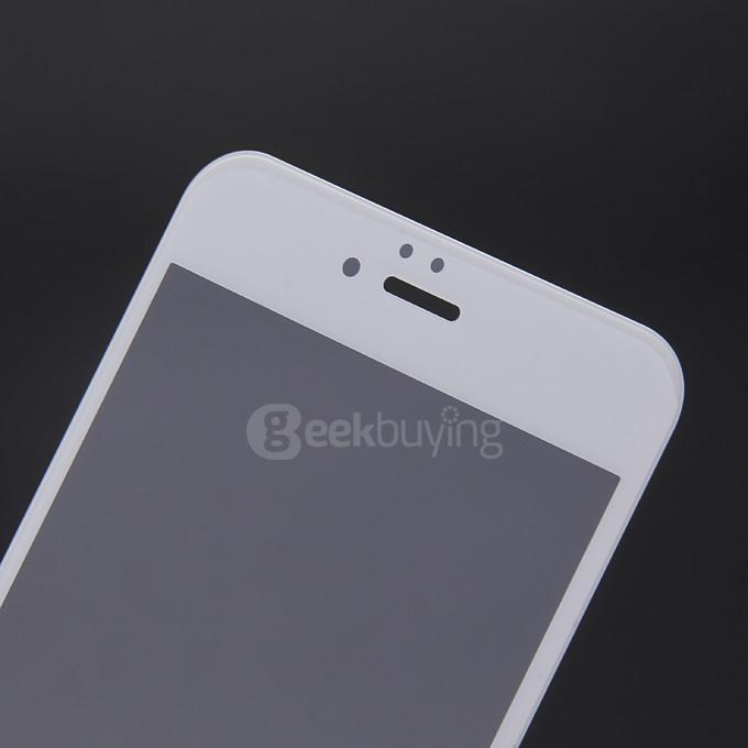 Makibes 3D Curved Surface Toughened Glass 0.33mm Screen Protector Film Cover Arc Edge For iPhone 6 Plus 5.5 inch-White