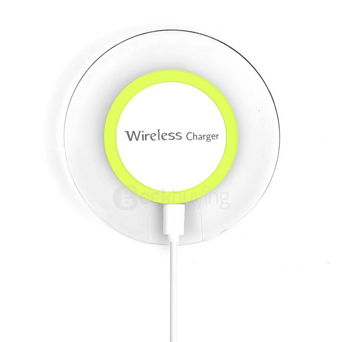 Itian A9 Qi Standard Wireless Charger Transmitter for Mobile Phones - Green