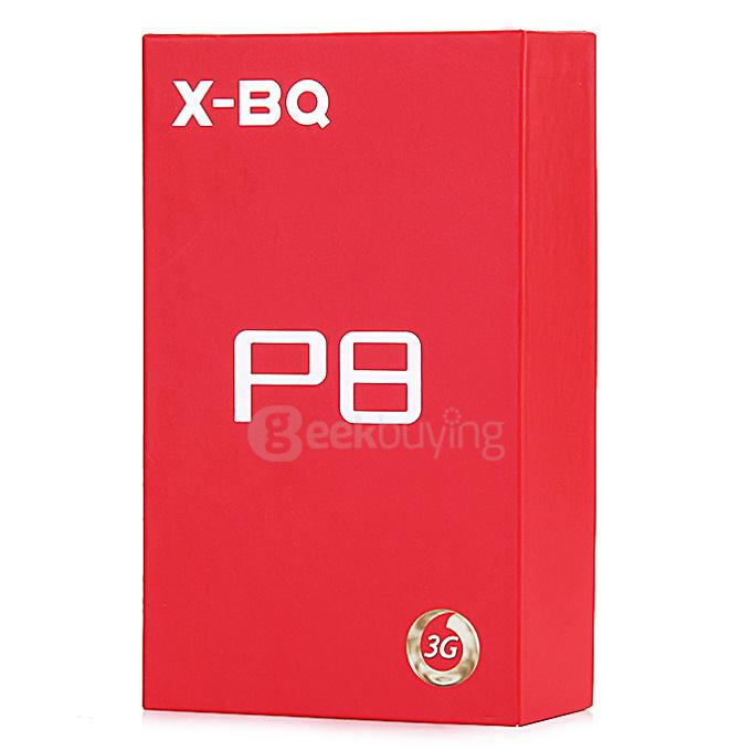 X-BQ P8 5.0inch HD Screen MTK6582 Quad Core 1.3GHz Android 5.1 Smartphone 512MB RAM 4GB ROM 3G GPS Miracast - White