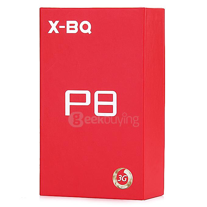 X-BQ P8 5.0inch HD Screen MTK6582 Quad Core 1.3GHz Android 5.1 Smartphone 512MB RAM 4GB ROM 3G GPS Miracast - Black