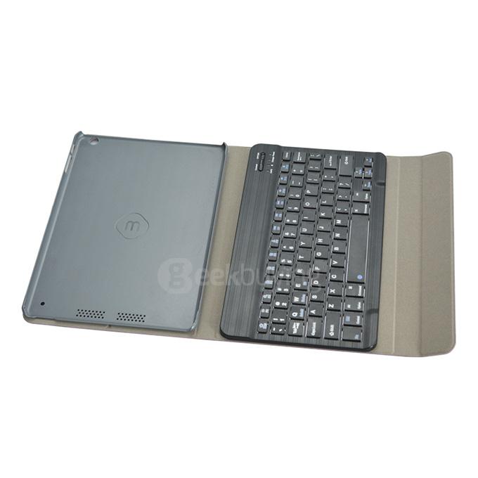 Removable Bluetooth Keyboard Leather Case for 9.7