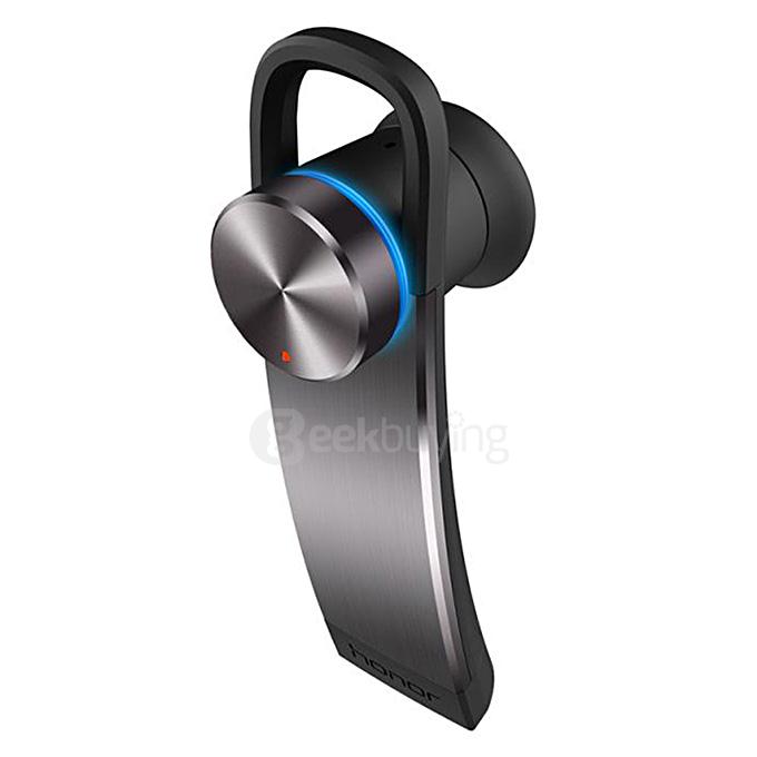 Original HuaWei Honor AM07 Smart Bluetooth Headset iPhone Siri Voice Control CVC Call Message USB OTG - Gray