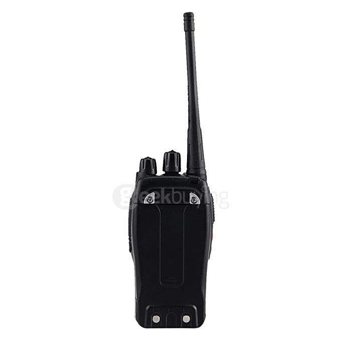 BAOFENG BF-777S 400~470MHz 2 Way Radio Walkie Talkie US Plug 5W 16CH UHF Interphone Transceiver Handheld Intercom - Black