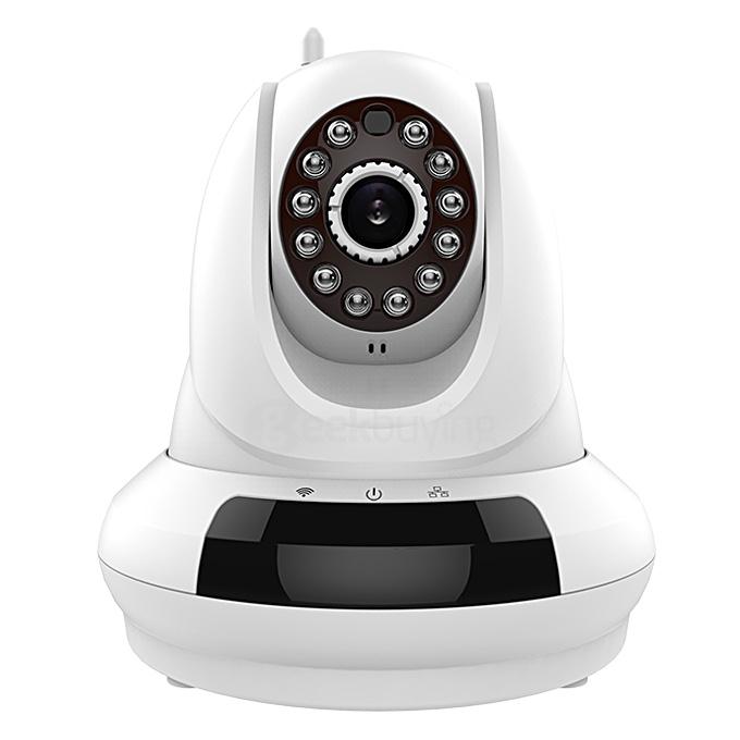 F-366 HD WIFI Smart IP Camera 720P H.264 Wireless PTZ Web Camera Anti Theft CCTV Camera For iOS Android US - White