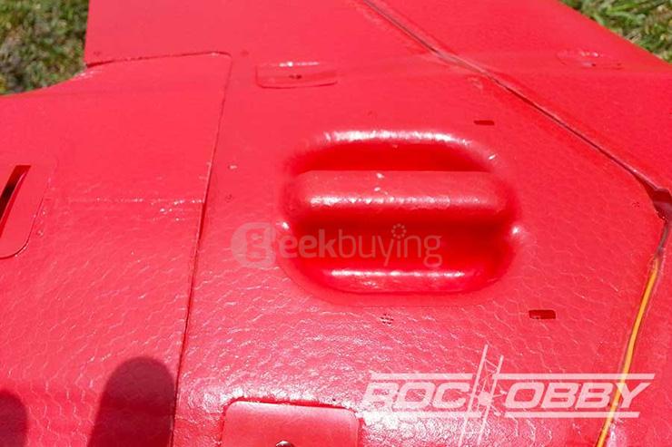 RocHobby Super Scorpion 70mm EDF Jet EPO Red PNP