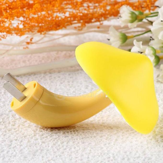 Mini Mushroom Wall Night Light Light-controlled Bedroom Lamp