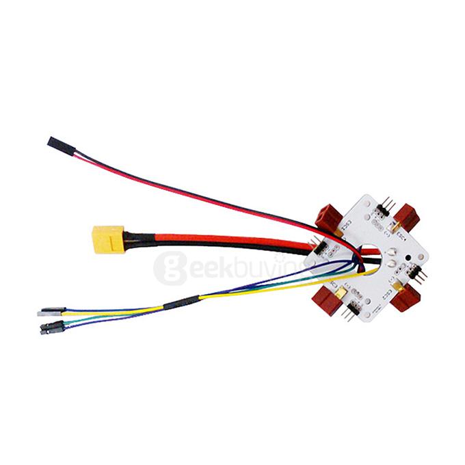 XT60 plug APM PX4 Power Distribution Board / ESC Connecting Board for DJI F450 Tarot FY450 FPV Quadcopter