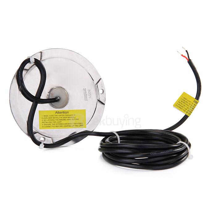 6W IP68 Marine Light Yacht LED Light Underwater Light - Blue Light