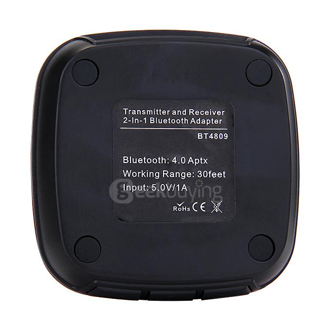 2-in-1 3.5mm Wireless Bluetooth V4.0+EDR Transmitter HD Voice Music Streaming Stereo Receiver Adapter for iPad/Mp4/PC