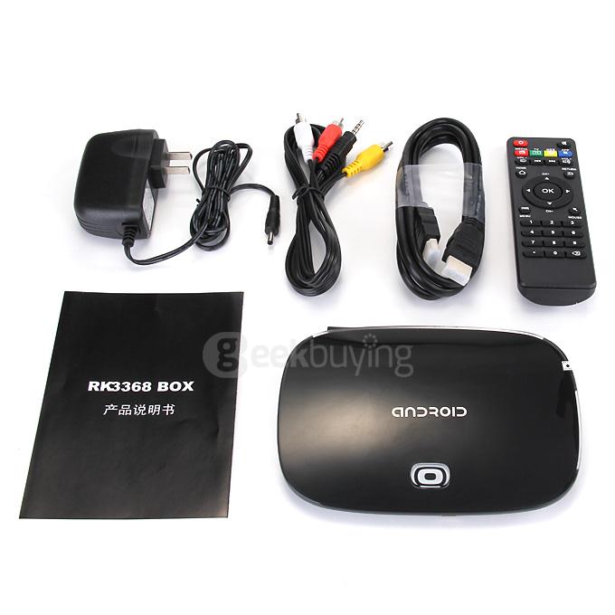 B386 TV BOX Android 5.1 4K TV Box RK3368 Octa Core 64bit 2G/16 AP6335 AC WIFI Bluetooth4.0 1000M LAN HDMI 2.0 NETFLIX