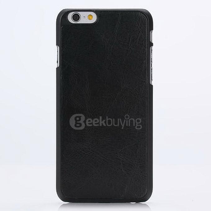 Protective Leather Case Back Case With Holder/Card Slots/Wallet For Apple iPhone 6s Plus 5.5inch - Black