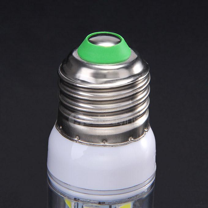 E27 220V 5W 500Lm 24LED White 5730SDM LED Corn Light Bulb Night Light Lamp With Housing