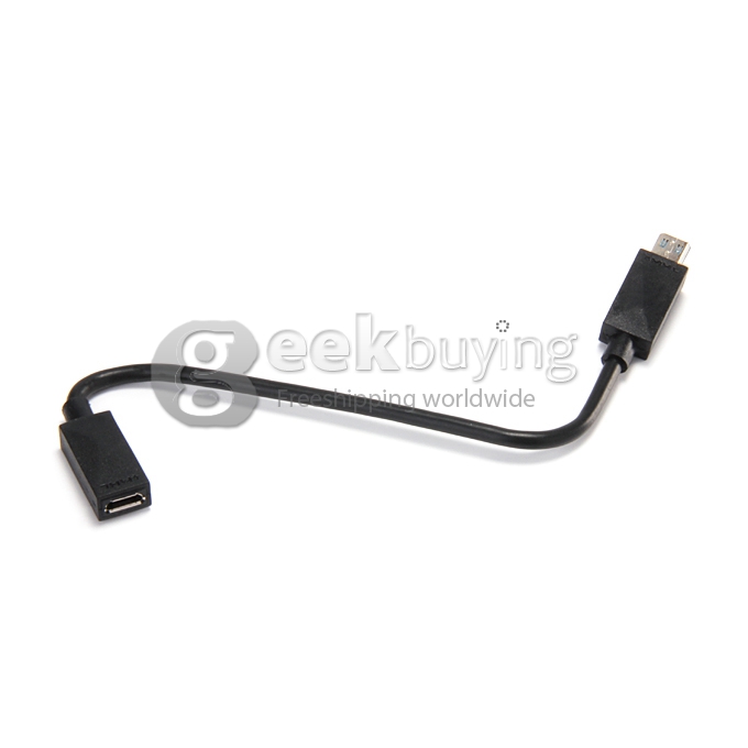 2M Micro USB MHL Male to HDMI Male Cable Works with All MHL Smartphone and Tablet PC - Black