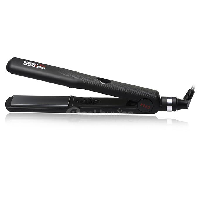 MHD 1 Inch Professional Metal Ceramic Hair Straightener Heater Keratin Flat Iron Hair Treatment Tool - US Plug