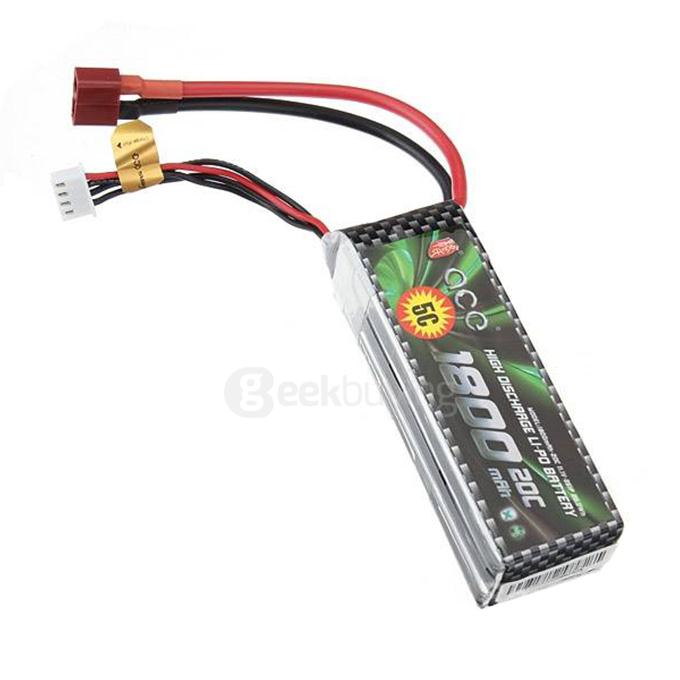 ACE 11.1V 1800mAh 20C LiPo Battery Pack