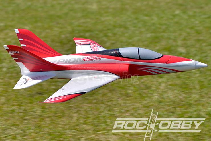 RocHobby Super Scorpion 70mm EDF Jet EPO Red PNP