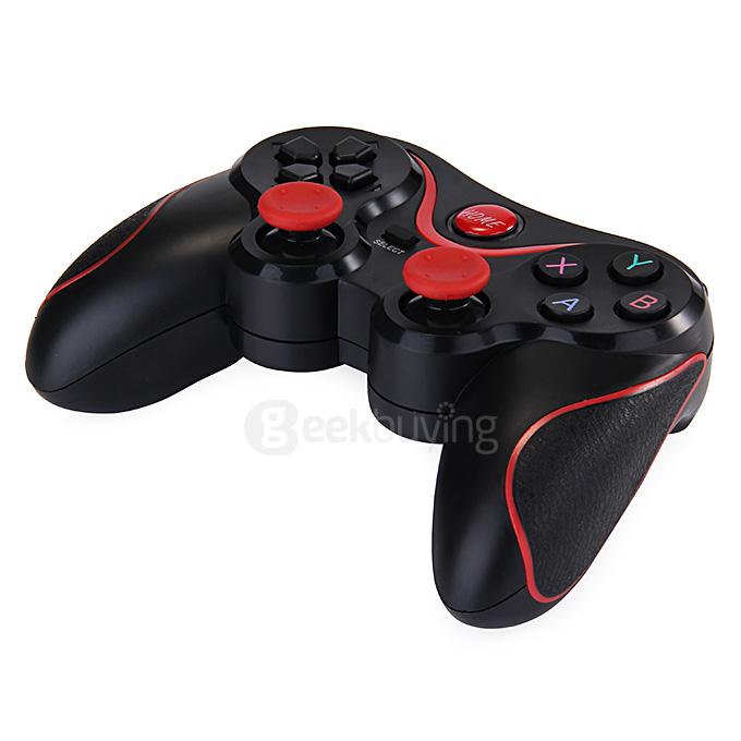 T3 Bluetooth Wireless Game Controller Gamepad for XIAOMI iOS Android - Black