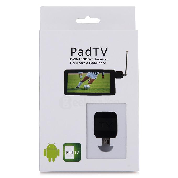 EN682 DVB-T/ISDB-T Live TV HD Digital TV Receiver TV Tuner Satellite Receiver TV Stick For Android Phone & Tablet
